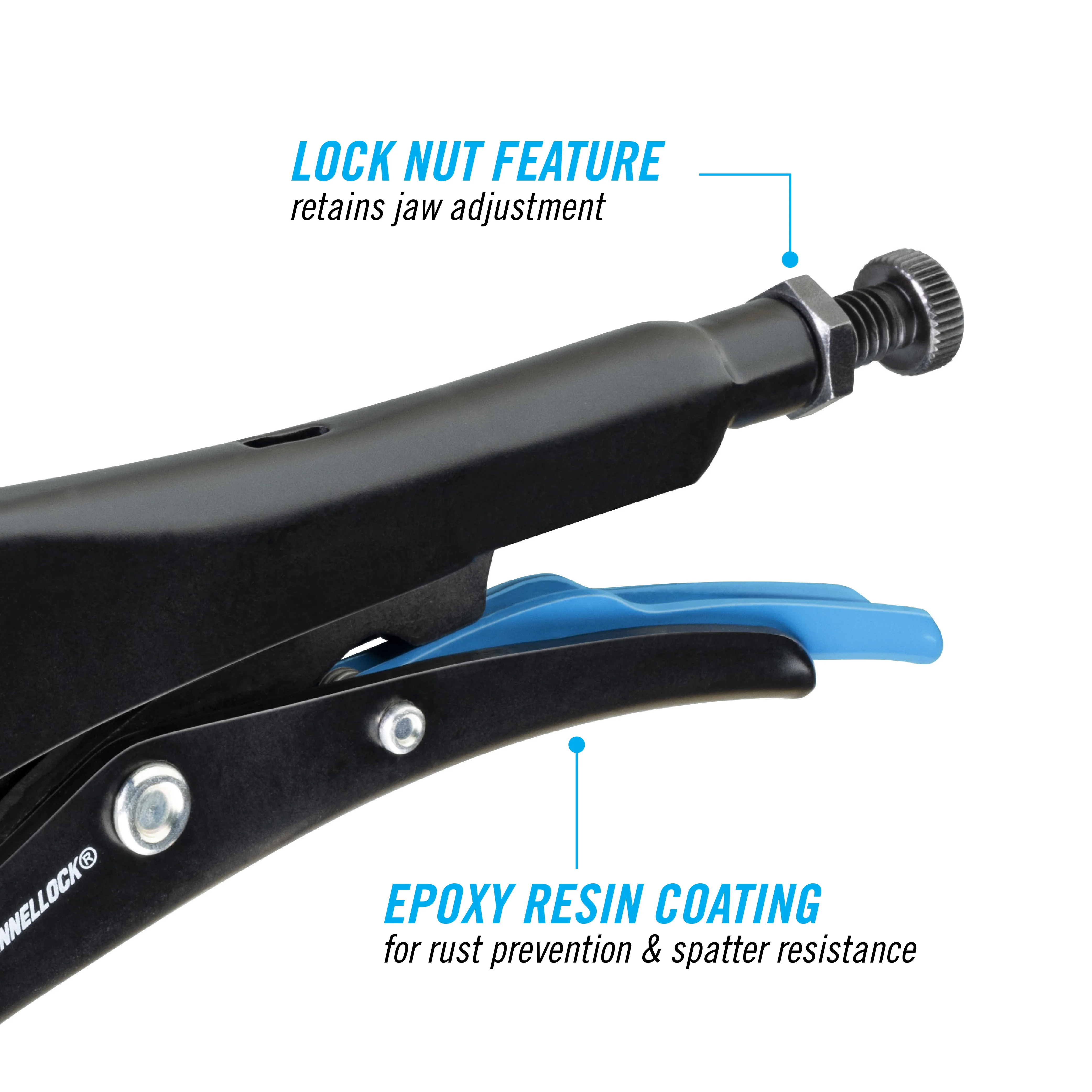 10-inch Straight Jaw Locking Pliers (101-10) - Image 5