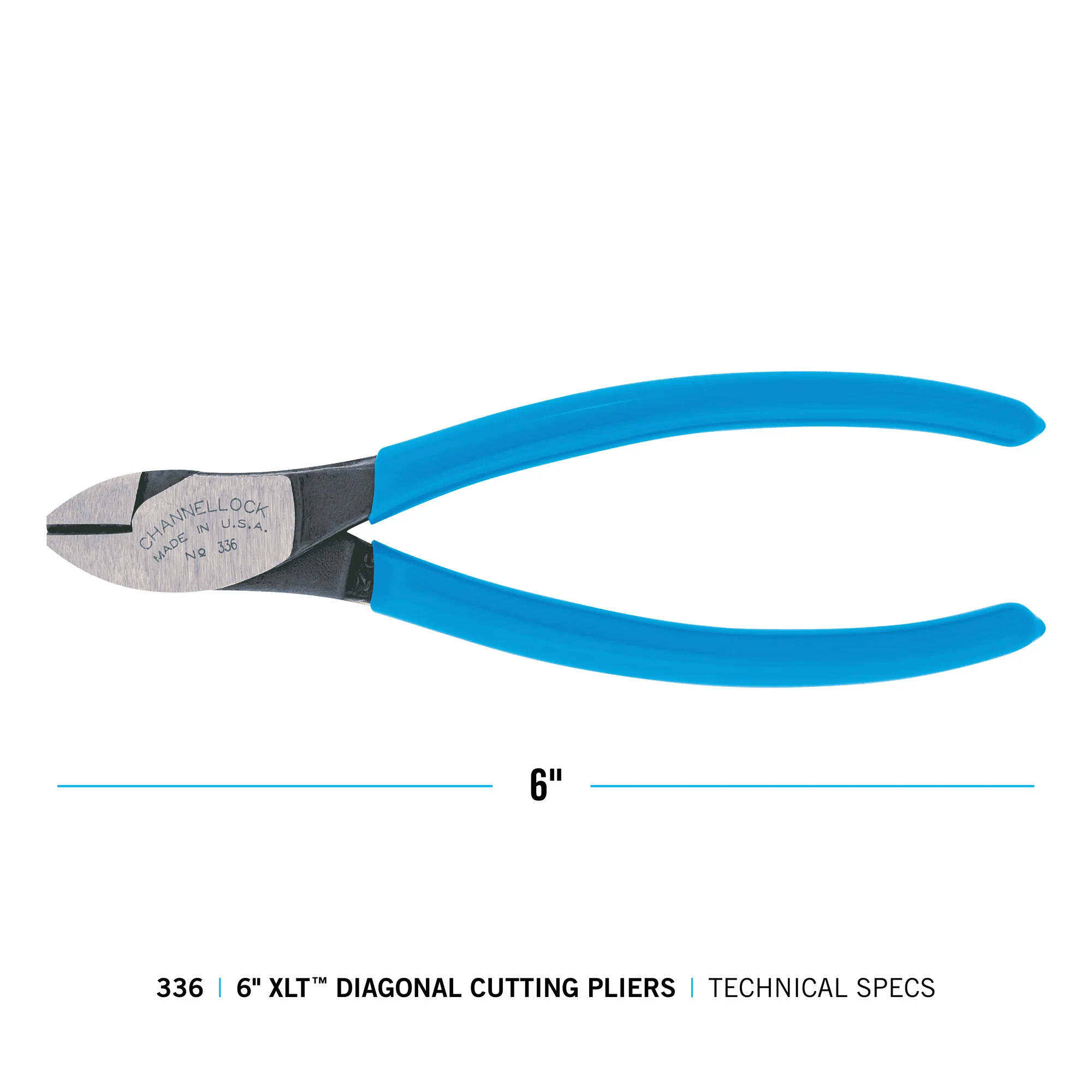 6-inch XLT Diagonal Cutting Pliers (336) - Image 3