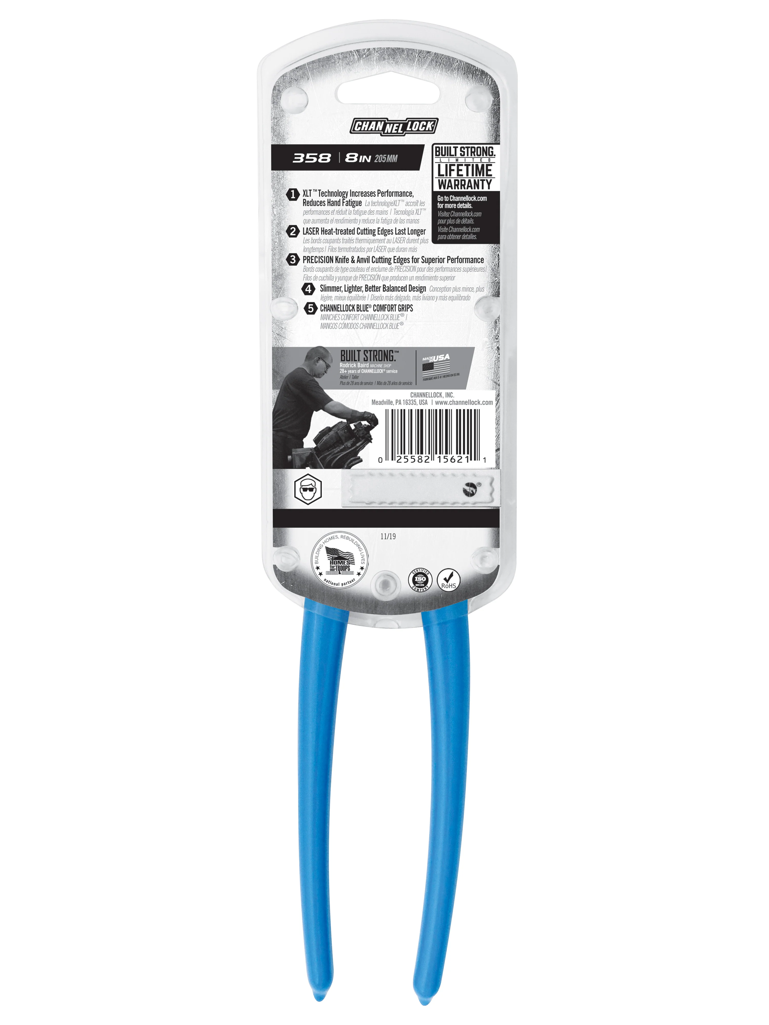 8-inch XLT™ End Cutting Pliers (358) - Image 4