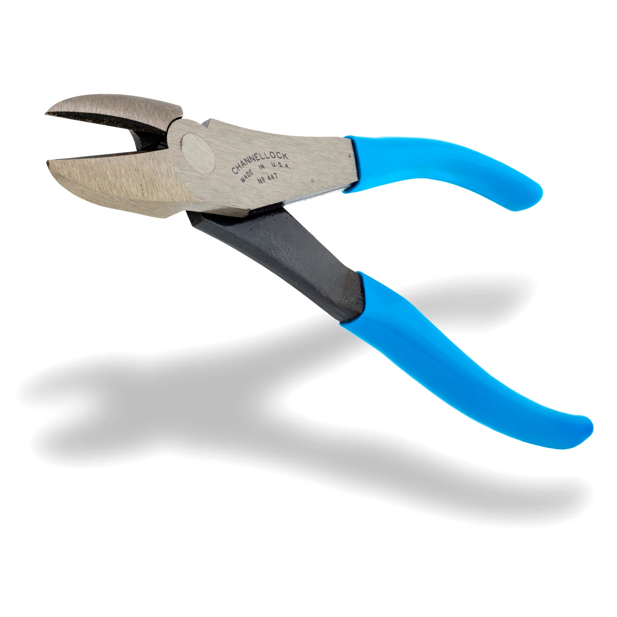 8-inch High Leverage Curved Diagonal Cutting Pliers (447) - Image 3