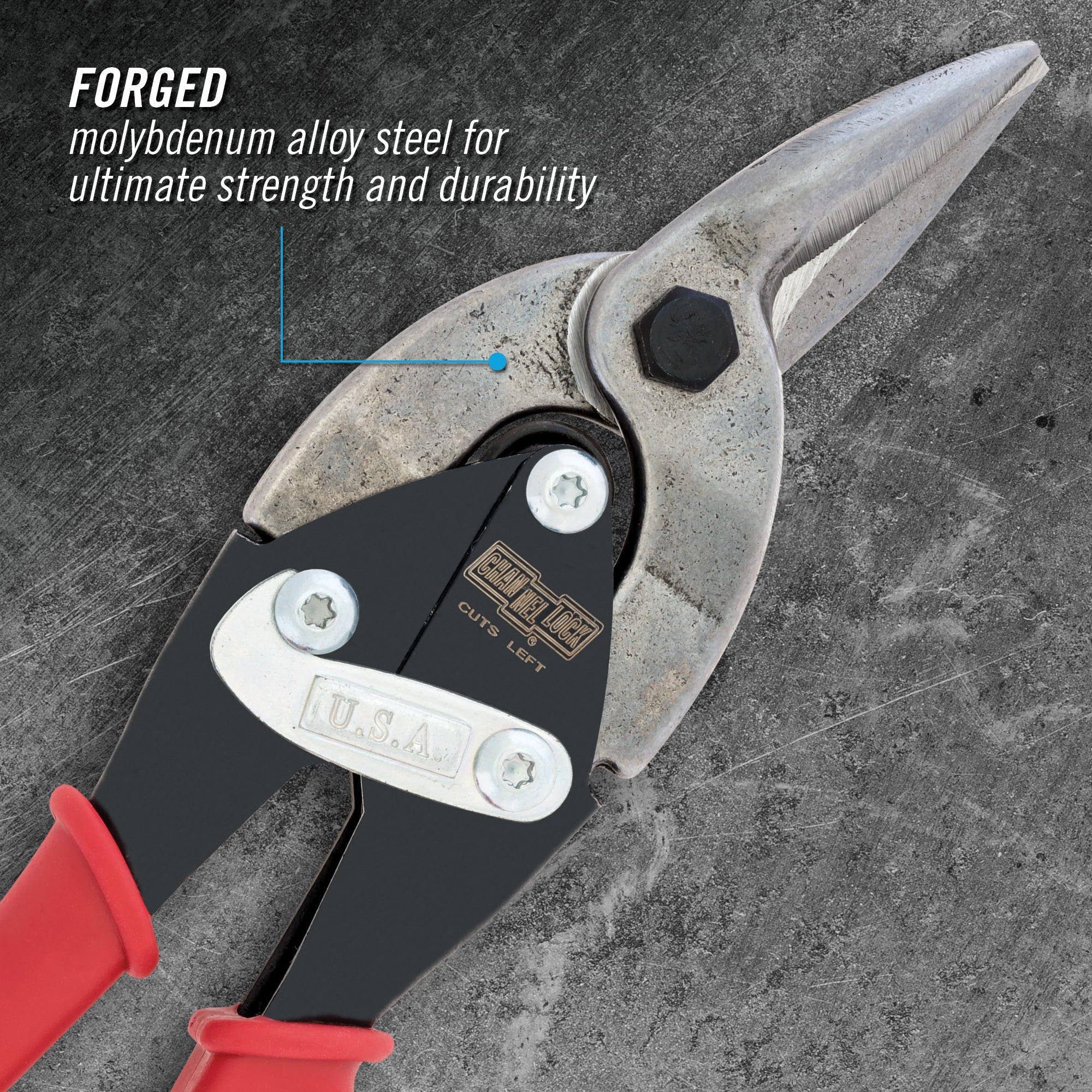 10-inch Left Aviation Snip (610AL) - Image 3