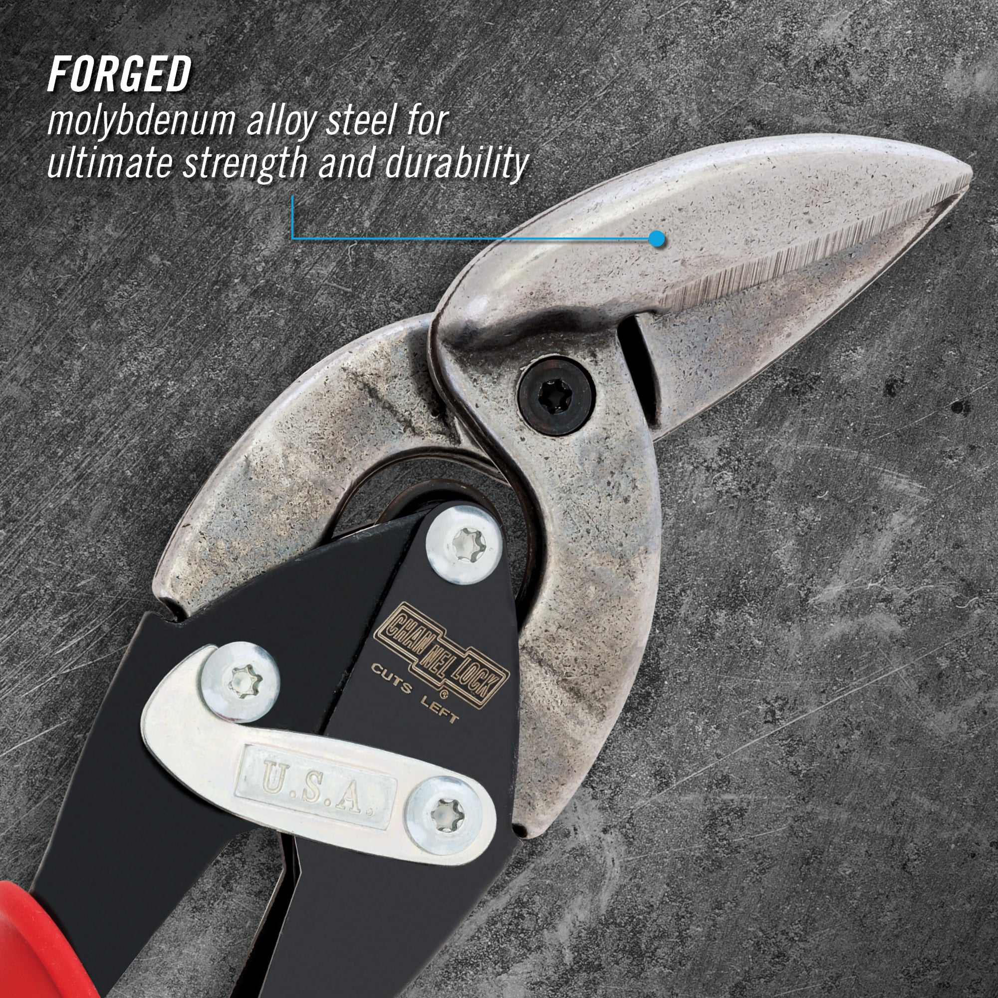 10-inch Offset Left Aviation Snip (610FL) - Image 4