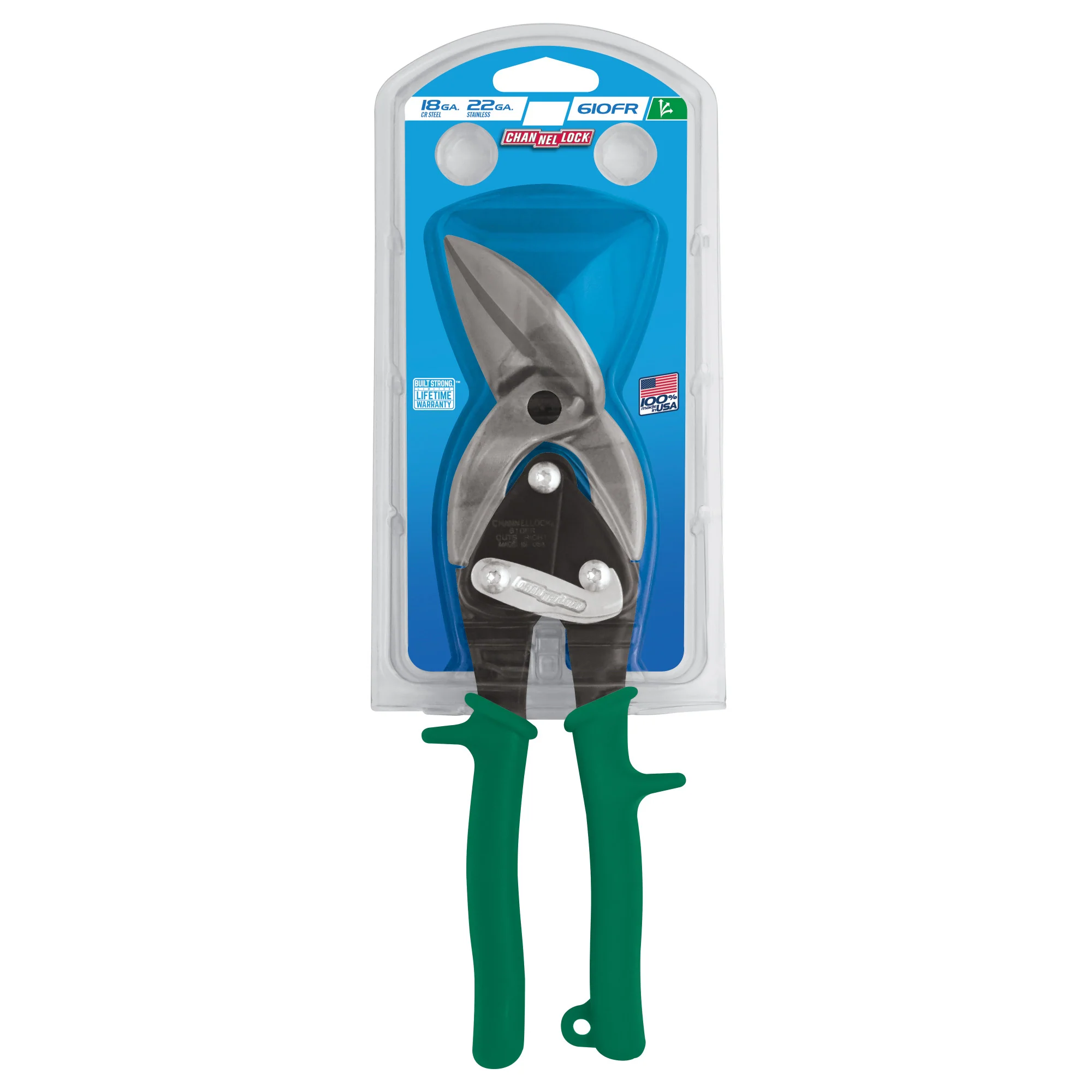 10-inch Offset Right Aviation Snip (610FR) - Image 7