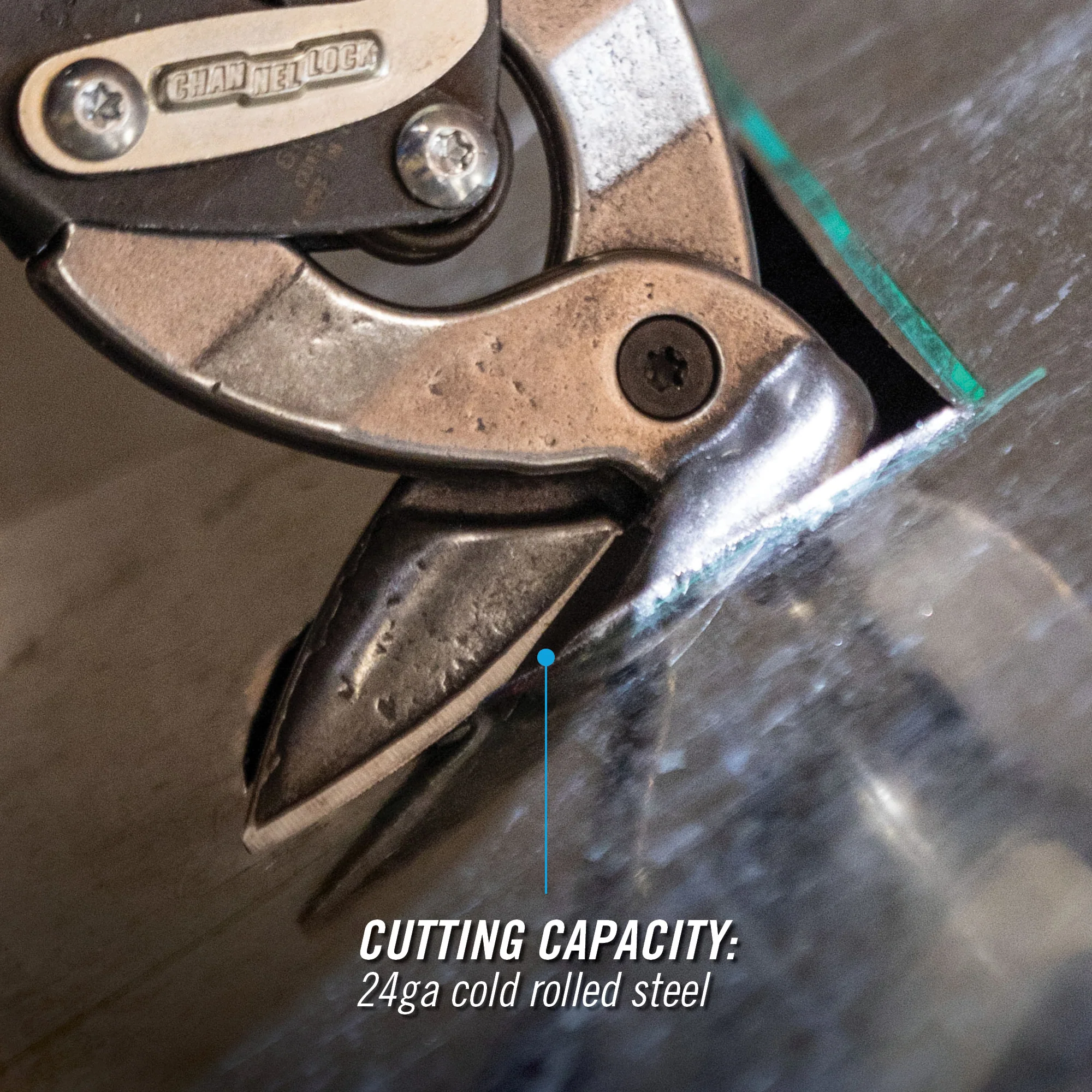 10-inch Upright Left Aviation Snip (610UL) - Image 3