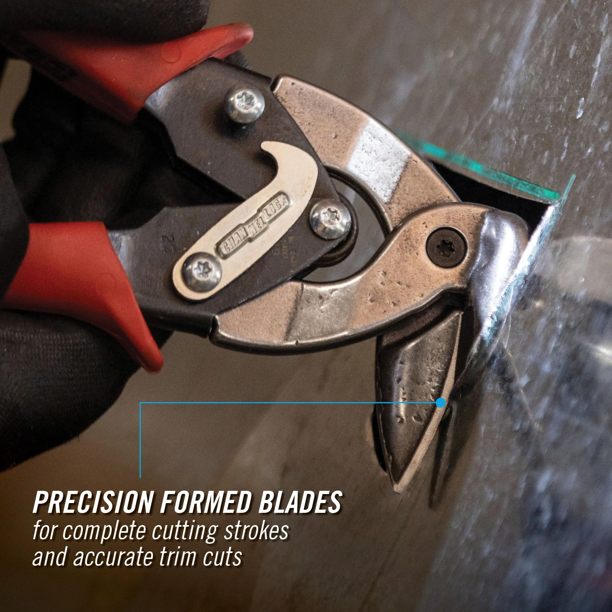 10-inch Upright Left Aviation Snip (610UL) - Image 5